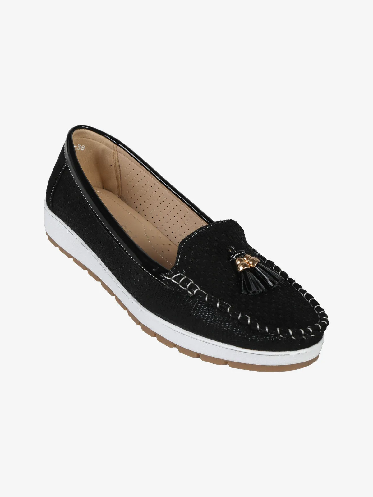 Quattro Passi Mocassins femme à pompons